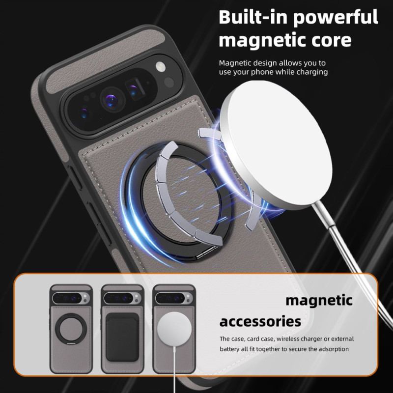 Skal Google Pixel 10 Pro Xl Magsafe-kompatibel Ringhållare I Mockaeffekt
