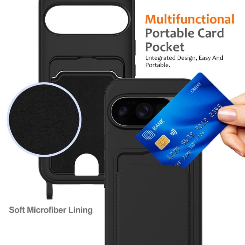 Skal Google Pixel 10 Pro Xl Silikon Med Korthållare