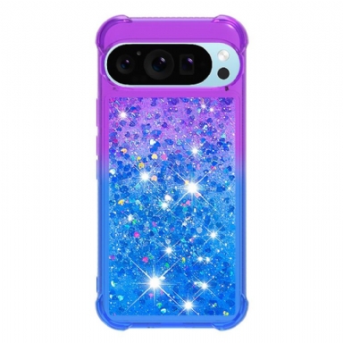 Skal Google Pixel 10 Pro Xl Telefonfodral Gradient Glitter