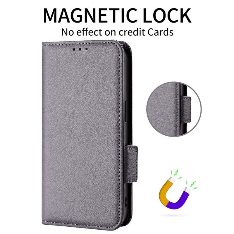 Fodral Oneplus 15 Imitationsläder Med Rem