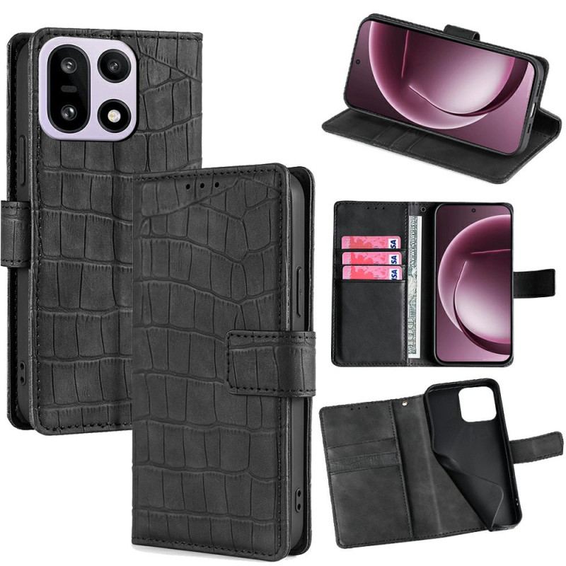 Fodral Oneplus 15 Krokodilstruktur