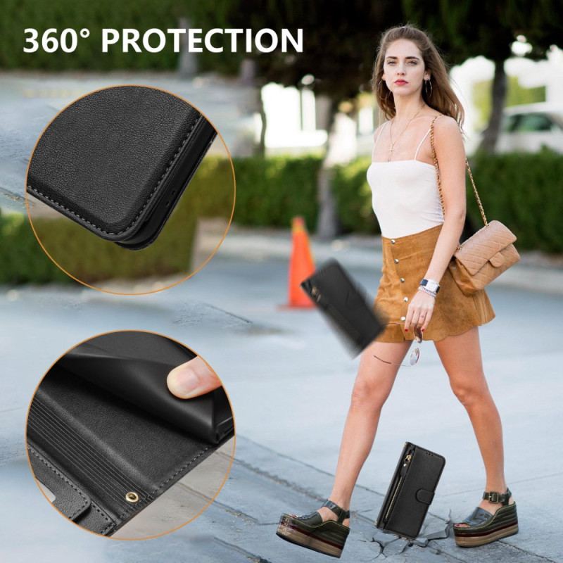 Fodral Oneplus 15 Plånbok Med Rem