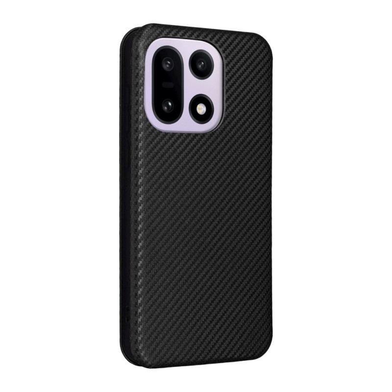 Folio-fodral För Oneplus 15 Kolfiber