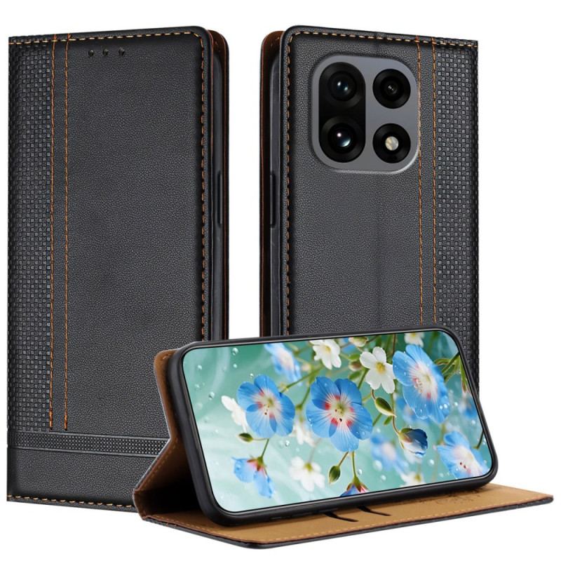 Folio-fodral För Oneplus 15 Sömnad