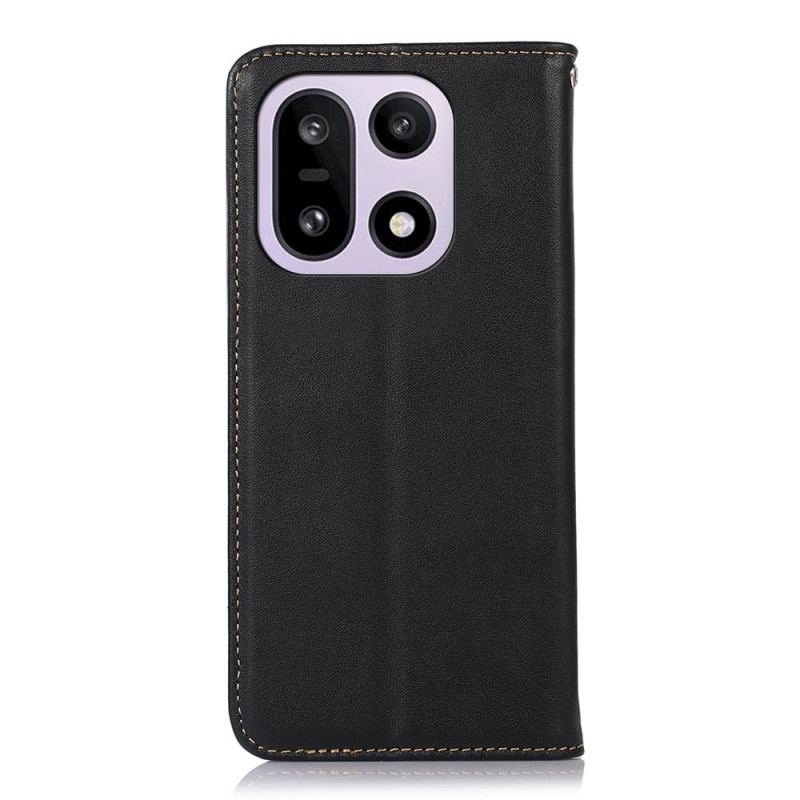 Folio-fodral Oneplus 15 Telefonfodral Khazneh-läder