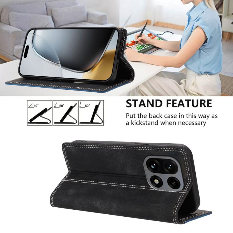 Folio-fodral Oneplus 15 Tvåfärgat Rfid-skydd