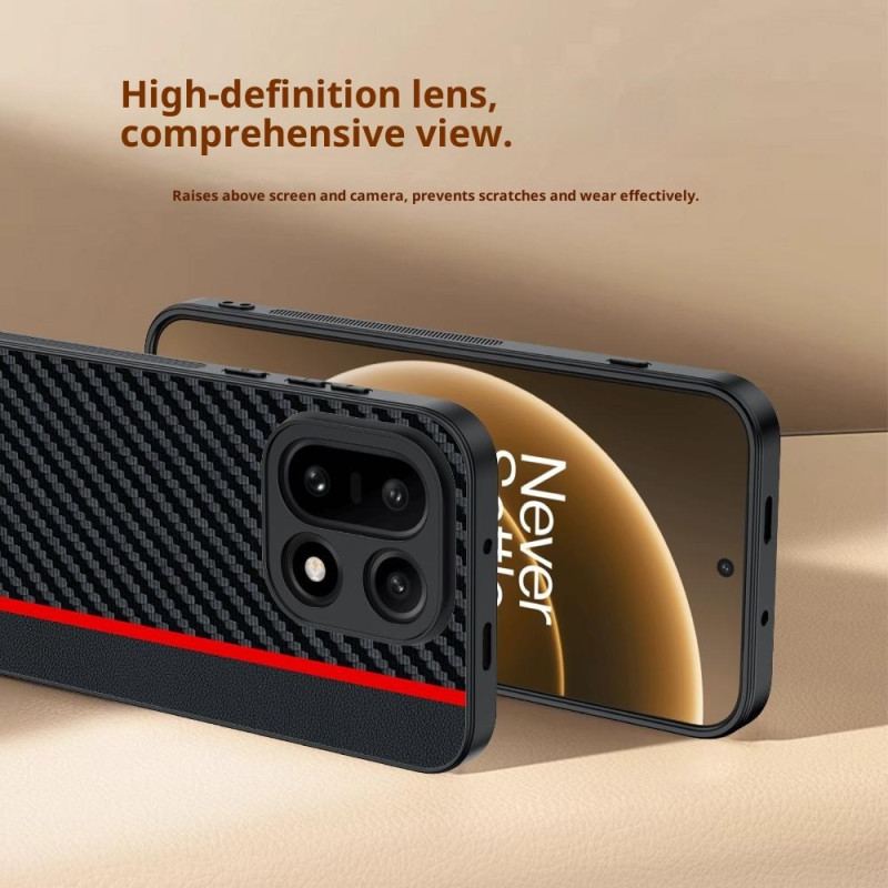 Skal För Oneplus 15 Kolfiberstruktur