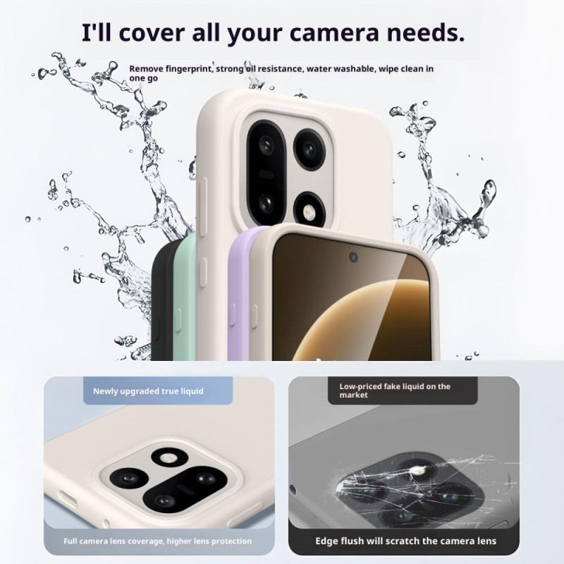 Skal Oneplus 15 Flytande Silikon