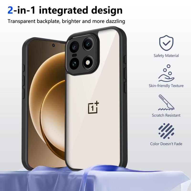 Skal Oneplus 15 Hybrid Transparent Design