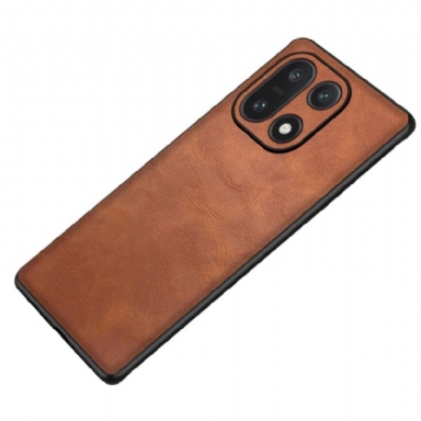 Skal Oneplus 15 Retro Lädereffekt