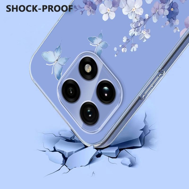 Skal Oneplus 15 Telefonfodral Fjärilar Och Blommor