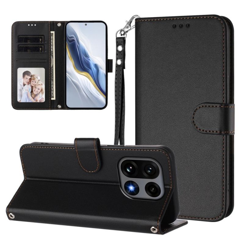 Skyddsfodral Oneplus 15 Enfärgat Med Rem