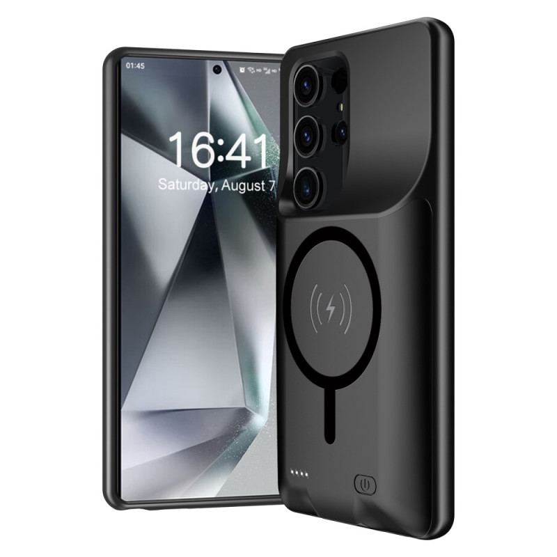 Externt Batterifodral 10000mah För Samsung Galaxy S25 Ultra Med Magnetfäste