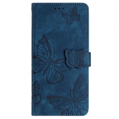 Fodral Samsung Galaxy S25 Ultra 5g Fjärilar I Mockaeffekt