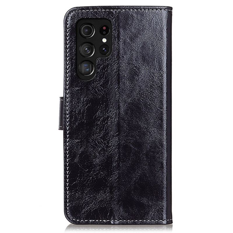 Fodral Samsung Galaxy S25 Ultra 5g Glansigt Konstläder