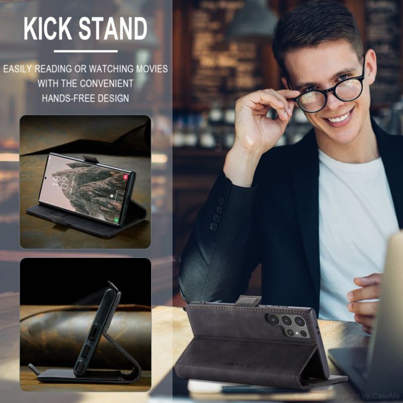 Fodral Samsung Galaxy S25 Ultra 5g Mocka-effekt Caseme