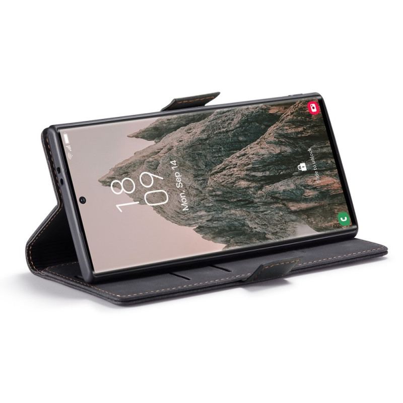 Fodral Samsung Galaxy S25 Ultra 5g Mocka-effekt Caseme