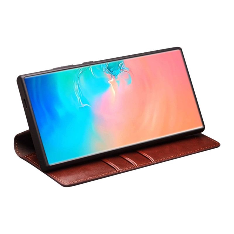 Folio-fodral Samsung Galaxy S25 Ultra 5g Qialino-läder