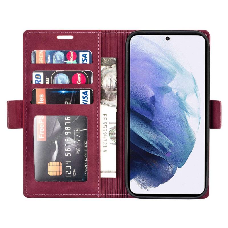 Folio-fodral Samsung Galaxy S25 Ultra 5g Telefonfodral Polyuretanläder