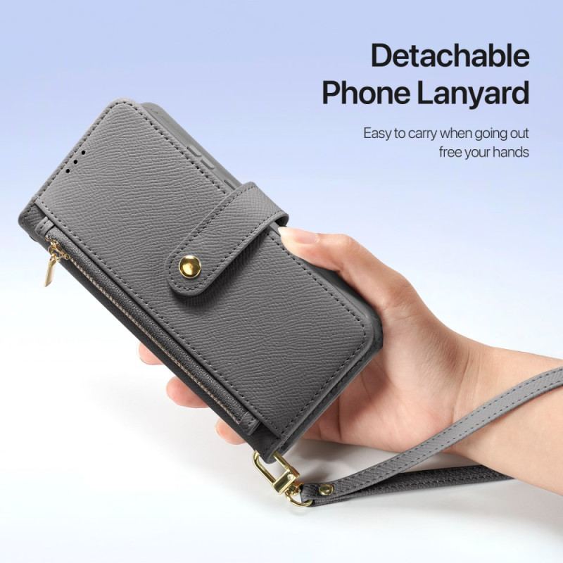 Läderfodral Samsung Galaxy S25 Ultra 5g Telefonfodral Avtagbart Lawa-serien Dux Ducis-fodral