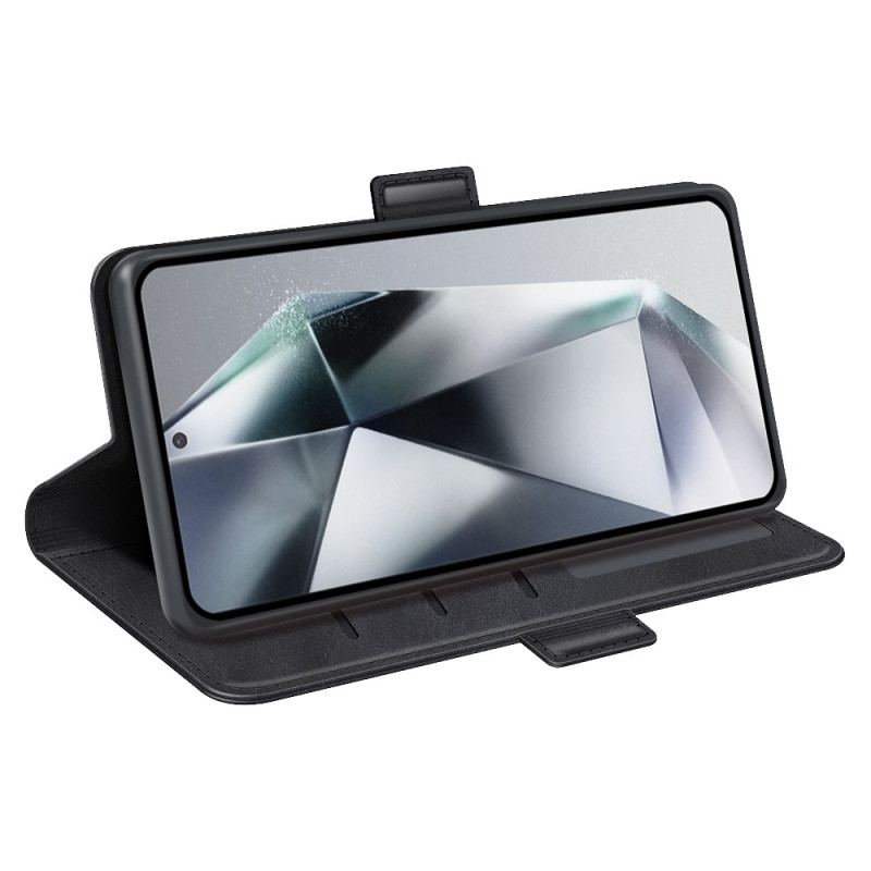 Läderfodral Samsung Galaxy S25 Ultra 5g Telefonfodral Dubbelspänne