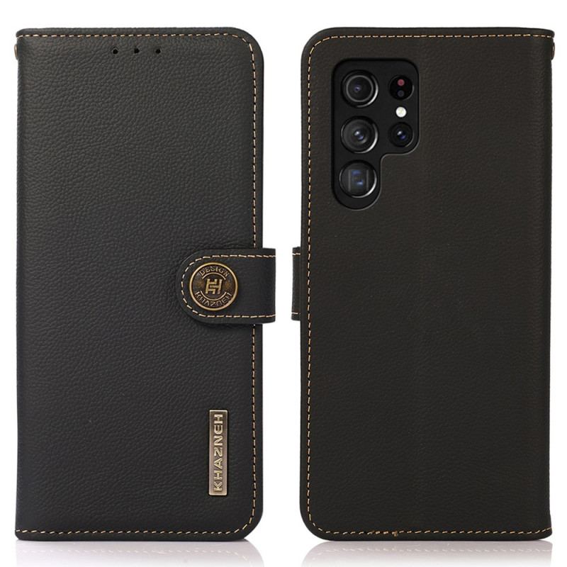 Läderfodral Samsung Galaxy S25 Ultra 5g Telefonfodral Khazneh