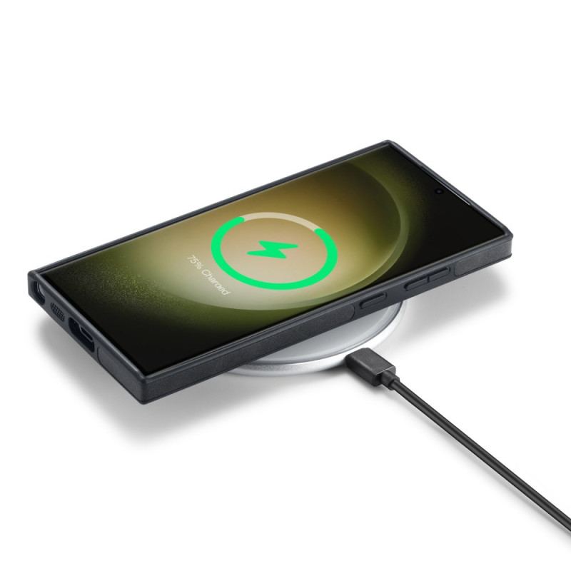 Skal För Samsung Galaxy S25 Ultra 5g Dg.ming Lädermodell