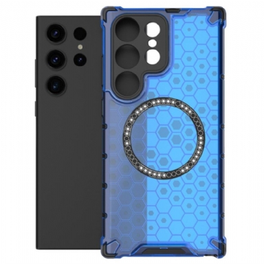 Skal För Samsung Galaxy S25 Ultra 5g Magsafe Honeycomb Kompatibel