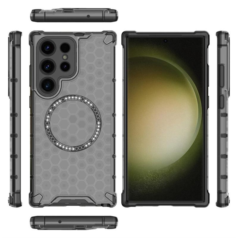 Skal För Samsung Galaxy S25 Ultra 5g Magsafe Honeycomb Kompatibel