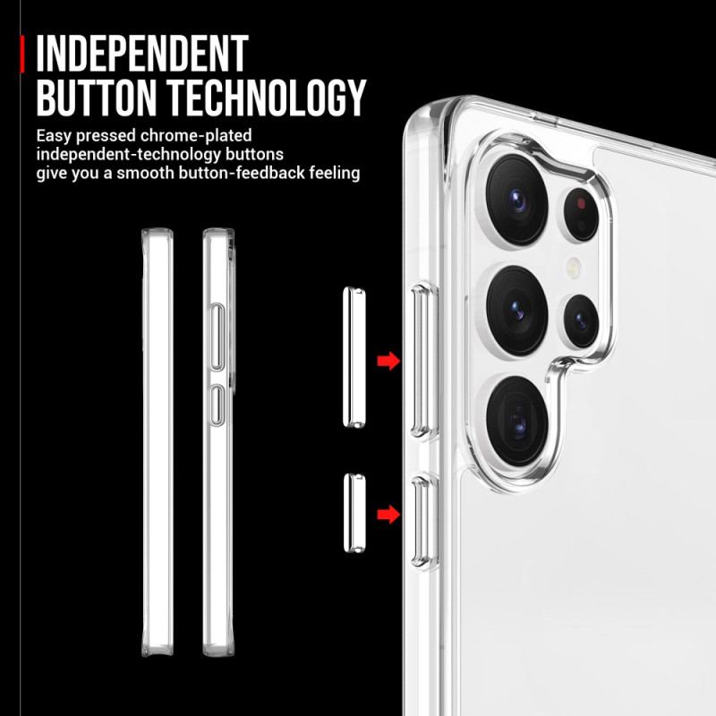 Skal För Samsung Galaxy S25 Ultra 5g Transparent Fusion