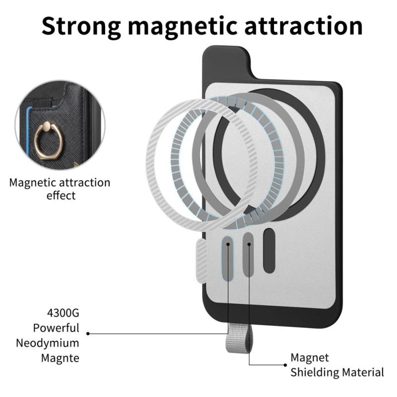 Skal Samsung Galaxy S25 Ultra 5g Avtagbar Korthållare I Mockastil