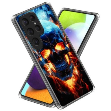 Skal Samsung Galaxy S25 Ultra 5g Flammande Dödskalle