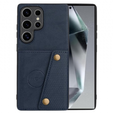 Skal Samsung Galaxy S25 Ultra 5g Korthållare I Retrostil