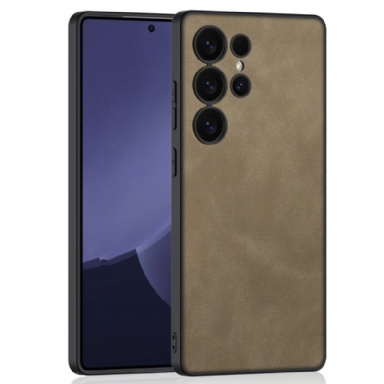 Skal Samsung Galaxy S25 Ultra 5g Lädereffekt
