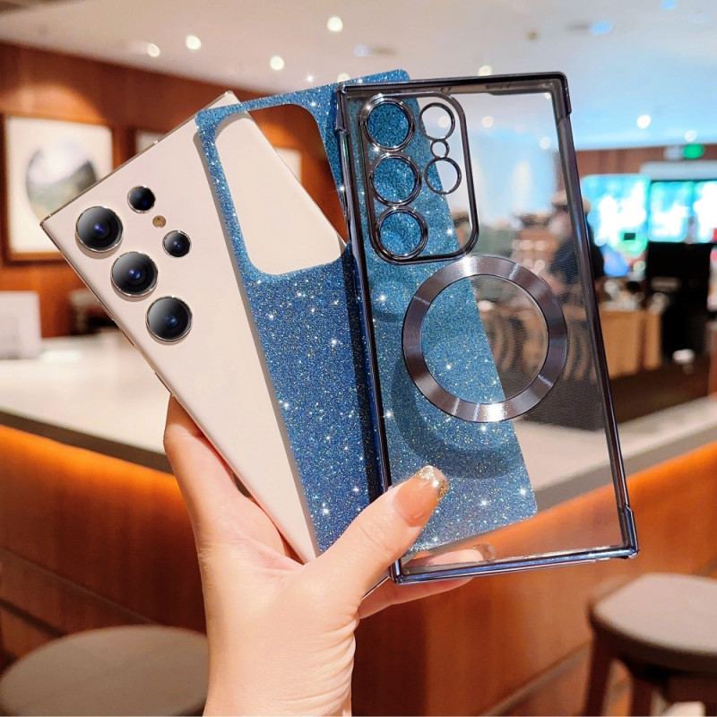 Skal Samsung Galaxy S25 Ultra 5g Magsafe-kompatibel Med Glitter