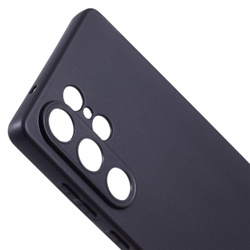 Skal Samsung Galaxy S25 Ultra 5g Matt Silikon Med Skärmskydd I Härdat Glas