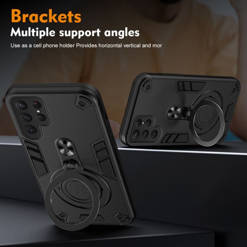 Skal Samsung Galaxy S25 Ultra 5g Roterande Stativ Och Stötsäkert Skydd