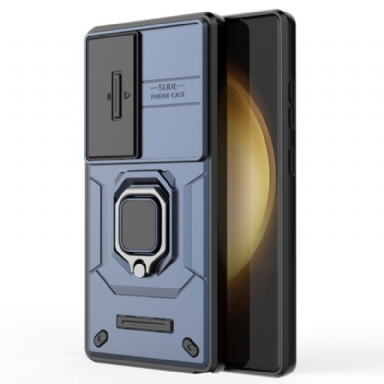 Skal Samsung Galaxy S25 Ultra 5g Slitstark Ring Med Linsskydd