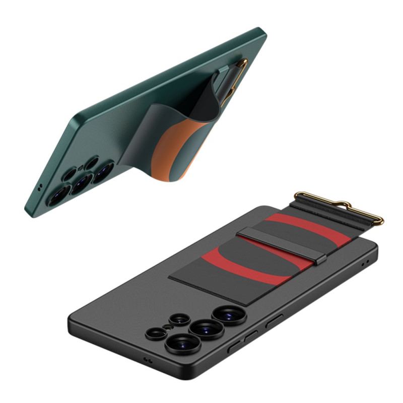 Skal Samsung Galaxy S25 Ultra 5g Telefonfodral Gkk-rem Och Stativ