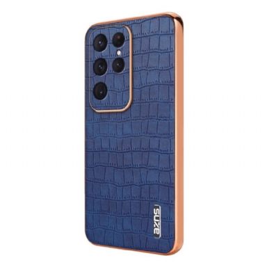 Skal Samsung Galaxy S25 Ultra 5g Telefonfodral Krokodileffekt Azns