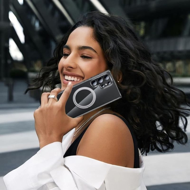 Skal Samsung Galaxy S25 Ultra 5g Telefonfodral Skyddsfodral Kompatibelt Med Magsafe