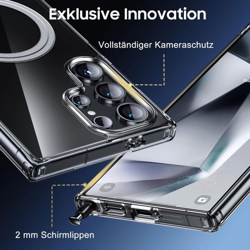 Skal Samsung Galaxy S25 Ultra 5g Telefonfodral Skyddsfodral Kompatibelt Med Magsafe