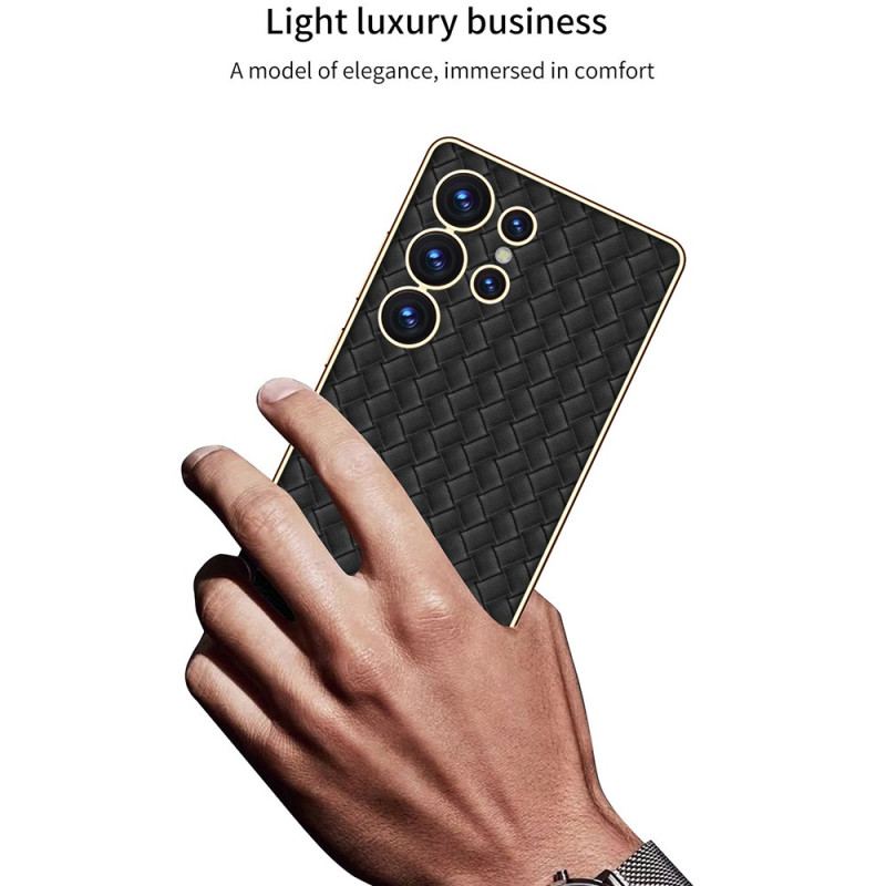Skal Samsung Galaxy S25 Ultra 5g Telefonfodral Vävd Textur