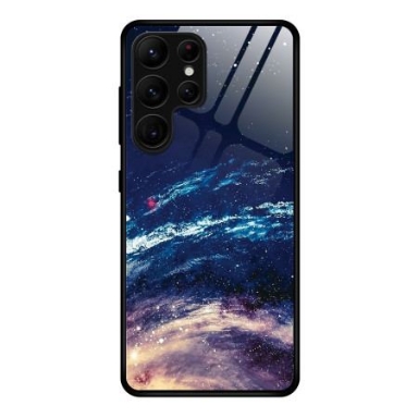 Skal Samsung Galaxy S25 Ultra 5g Vintergatan I Härdat Glas