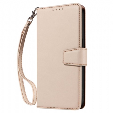 Skyddsfodral Samsung Galaxy S25 Ultra 5g Rfid-läderplånbok Med Rem