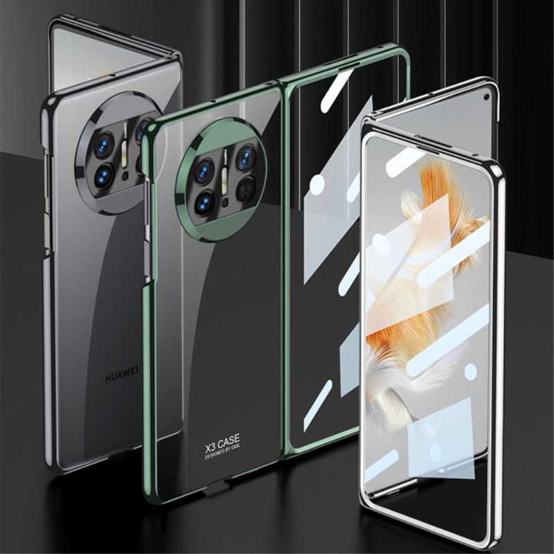 Skal Huawei Mate X3 Telefonfodral Transparent Med Gkk-glasskydd