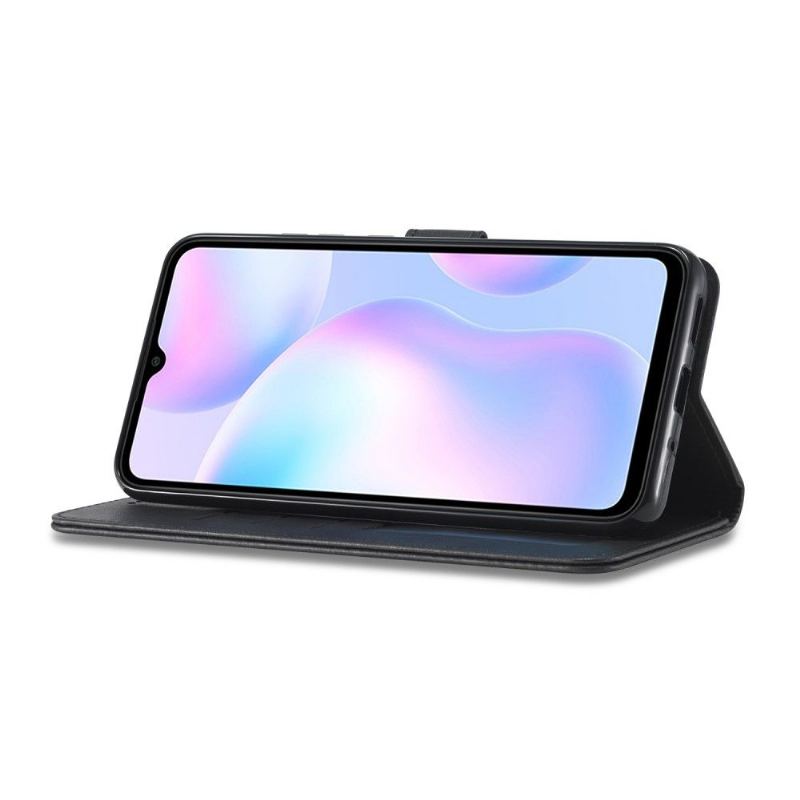 Fodral För Xiaomi Redmi 9A Hemming Lädereffekt Lc.imeeke