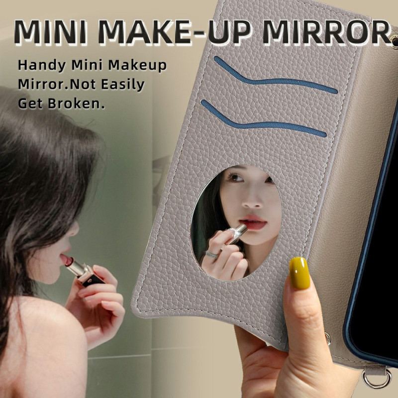 Fodral För Xiaomi 17 Pro Plånbok Med Kedja