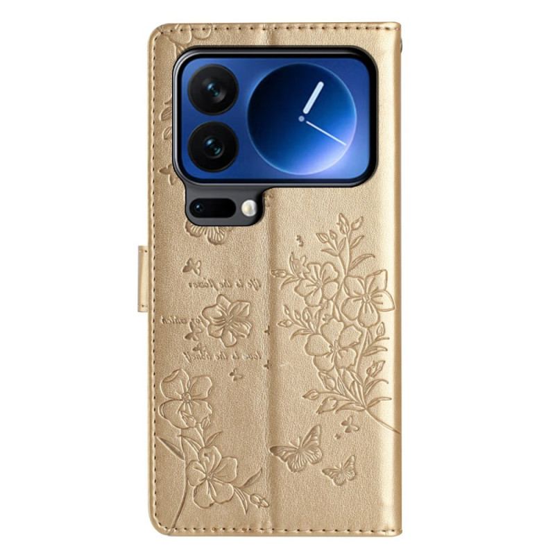 Fodral Xiaomi 17 Pro Blommönster