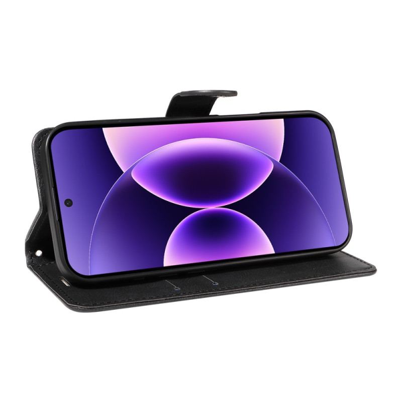 Fodral Xiaomi 17 Pro Enkel Lädereffekt